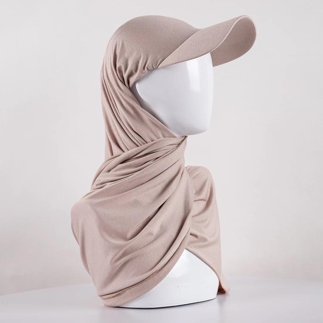 Baseball Cap Hijab - Zjtradeapparel